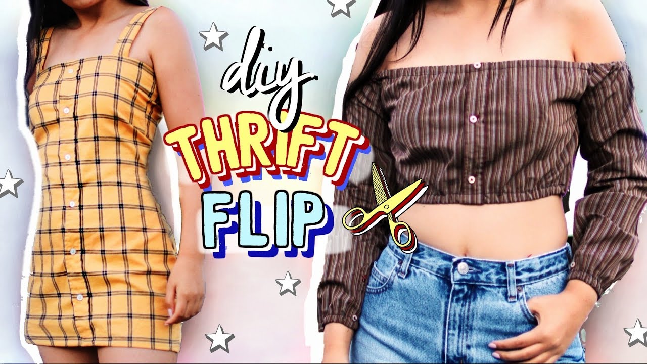 THRIFT FLIP | spicy DIY Clothing Transformation (Part 2) | JENerationDIY