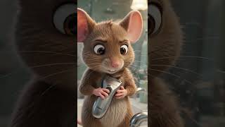 🐭 Mouse Takes a Shaver & Changes His Dress! 😍✨