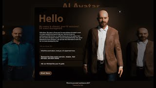 Meet Akin, our AI avatar assistance unreal engine v.1, redefining event engagement.