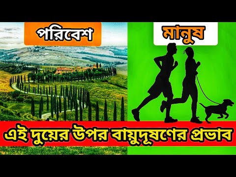 ভিডিও: মানব স্বাস্থ্যের উপর পরিবেশের প্রভাব