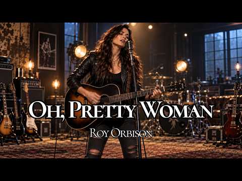 Oh, Pretty Woman – Roy Orbison | Female Acoustic Blues Rock Cover