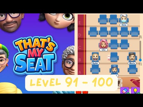 That’s My Seat | Level 91 - 100 | Game Walkthrough
