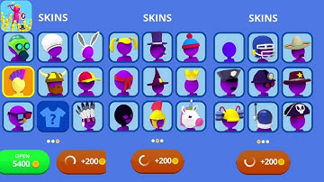 Epic clash 3D All Skins Unlocked Gameplay