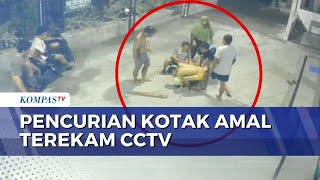 Terekam Cctv Pencuri Kotak Amal Di Kulon Progo Tertangkap Basah Warga  Borgol