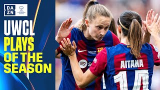 DAZN's Top 10 Plays Of The 2023-24 UEFA Women's Champions League Season