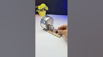 bell with DC motor | #dcmotor #teach #experiment #techexperiments #bell