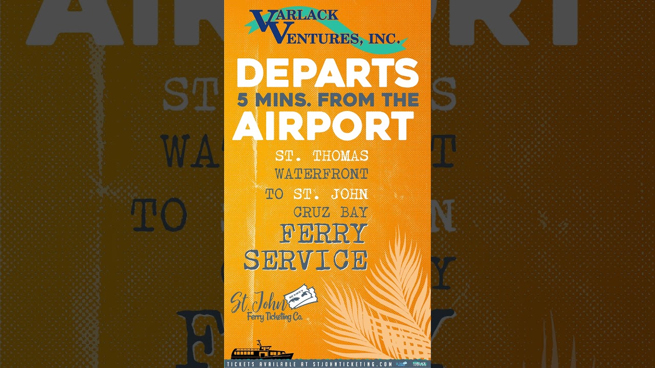 St. Thomas Ferry services between Charlotte Amalie and Cruz Bay