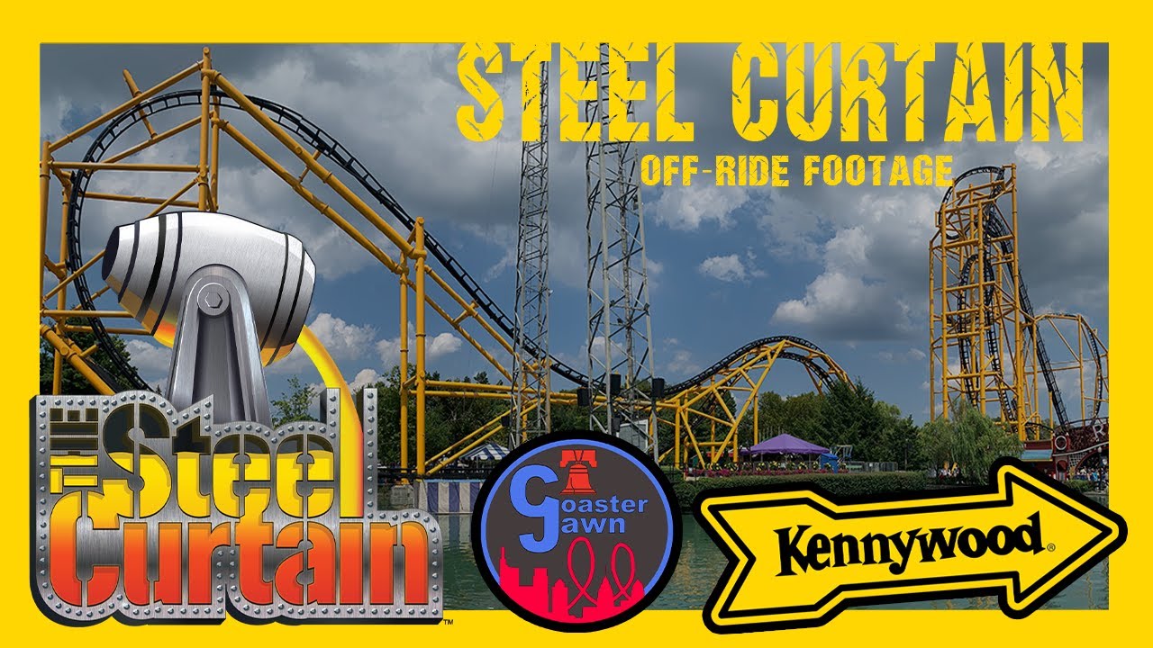 Steel Curtain OffRide Footage Kennywood, West Mifflin, PA August