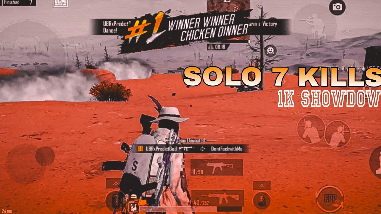 25 kills WWCD in 1k showdown | 7 Solo kills | IGL POV | #bgmi #gaming # ...