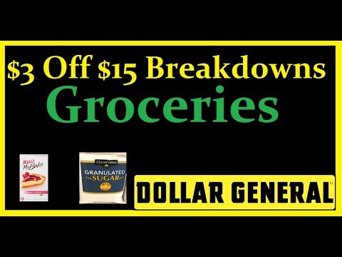 HOT Food Deals At Dollar General This Week 11/12-11/18 Scenarios w/ $3 off $15 Survey Coupon