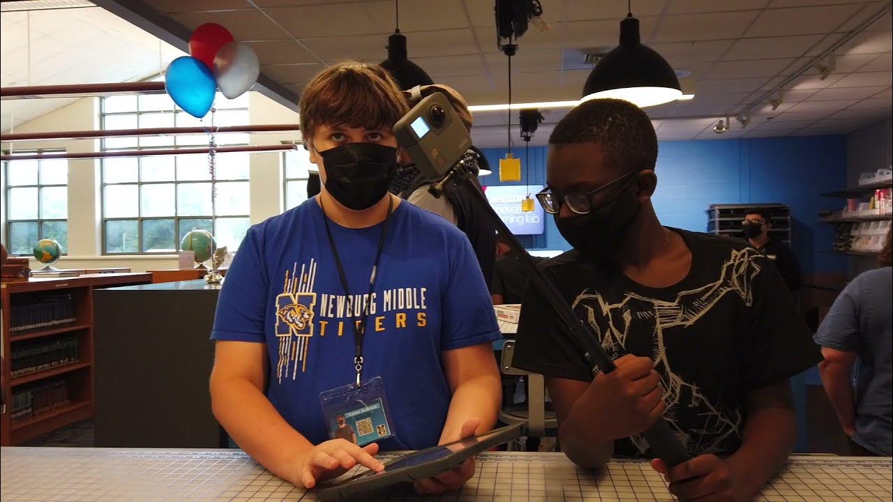 Newburg MIddle School Verizon Innovative Learning YouTube