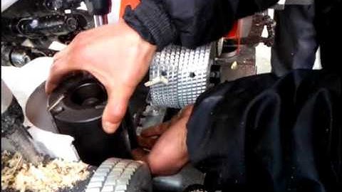 how to unload the cutter of four side moulder 1