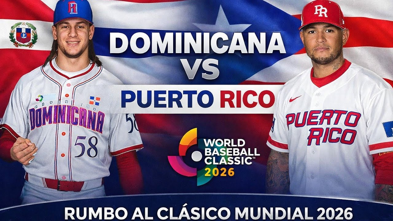 República Dominicana vs Puerto Rico Rumbo al Clásico mundial 2026