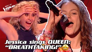 Jessica sings 'Somebody To Love' by Queen | The Voice Stage #31