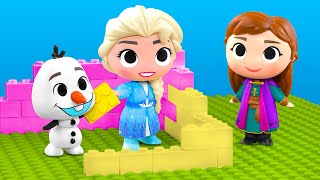 アナと雪の女王のお城と家具をレゴで15個手作り