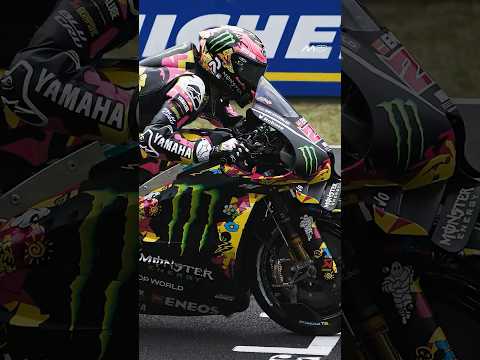 Fabio Quartararo's special livery in action is 🔥🔥🔥