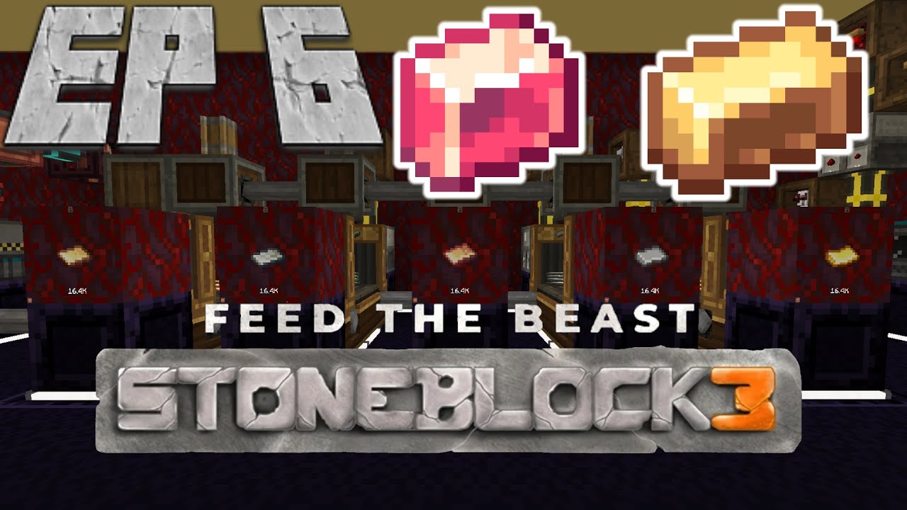 [FR] STONEBLOCK 3 EP 6 - AUTOMATISTION DES RESSOURCE CREATE