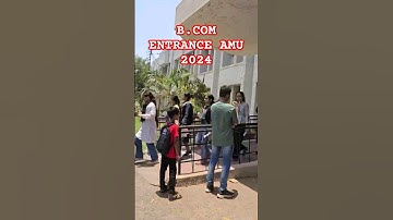 B.COM ENTRANCE AMU CUT OFF #shoeb_sir_classes #shorts #amu