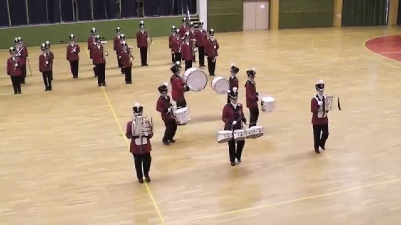 Haukerød Skolekorps - NM Formasjon 2014