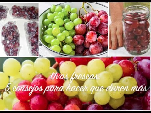 Video: Cómo Almacenar Las Uvas