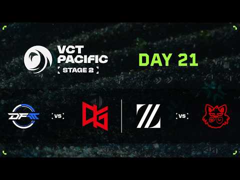 DFM vs. QTD / ZETA vs. XIP - VCT Pacific - Stage 2 - Play-ins - Hari 6