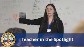 Teacher in the Spotlight