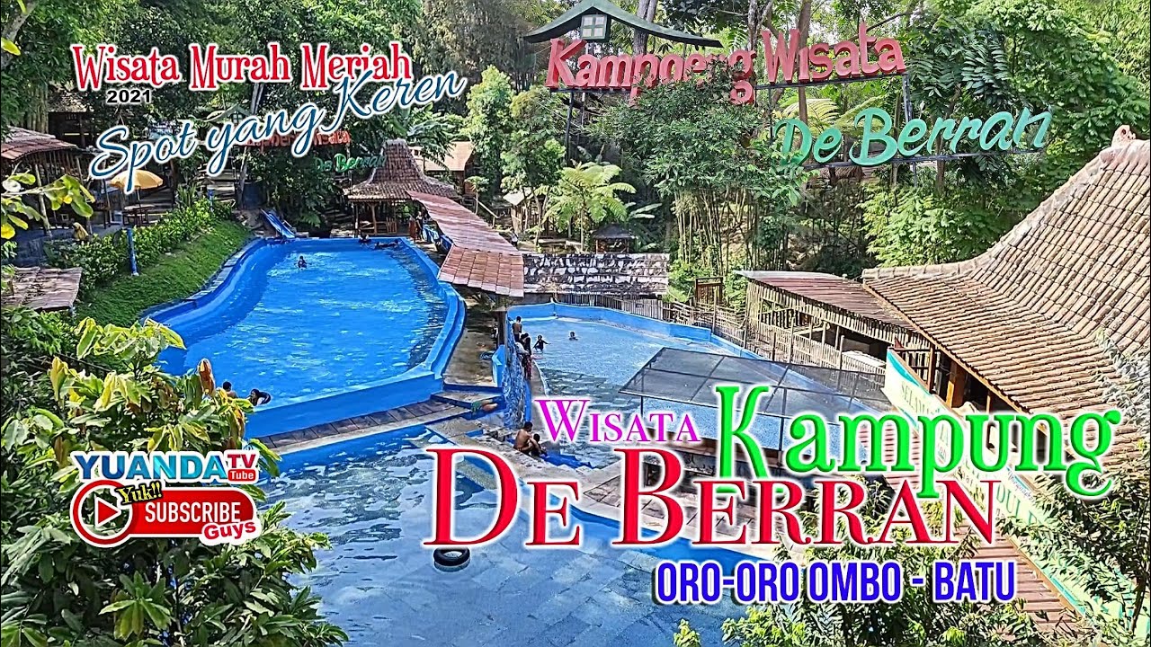 Kampung Wisata De Berran || Wisata Murah Meriah dan Spot yang Keren || Batu - Jawa Timur || 2021