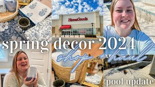 SPRING DECOR 2024 @ TJ MAXX | SPRING DECOR SHOP WITH ME | HIGH END DECOR | SPRING DECORATING IDEAS