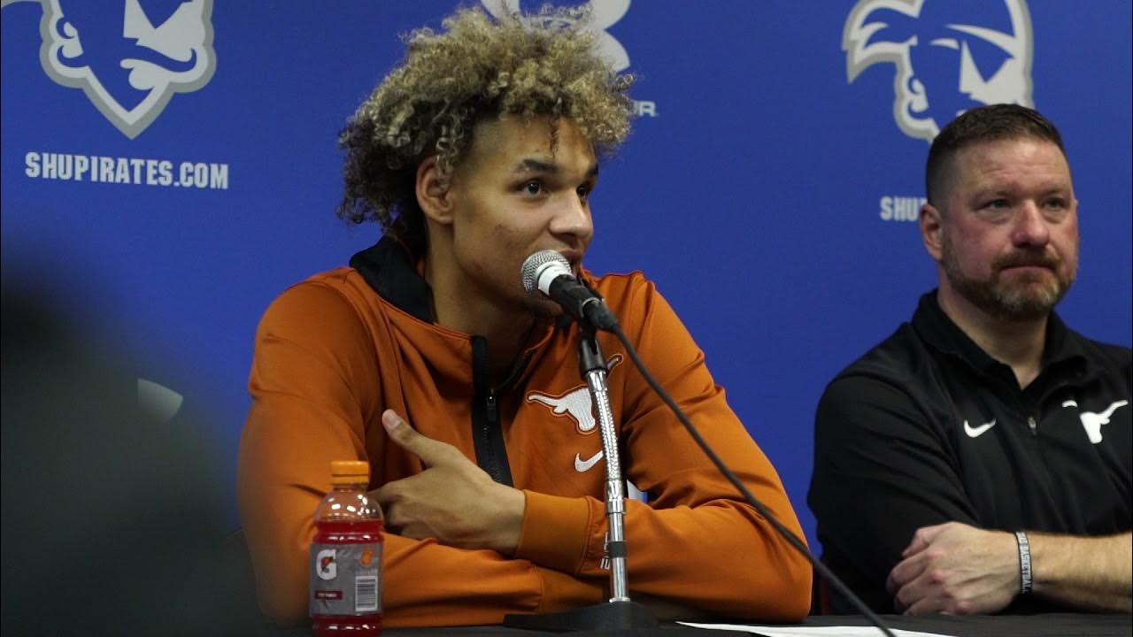 Texas Men's Basketball Postgame Press Conference at Seton Hall [Dec. 9