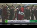 Last Tribute: Funeral held for hero Russian soldier killed during Palmyra liberation