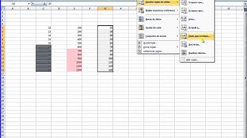 Formato condicional en Excel 2007