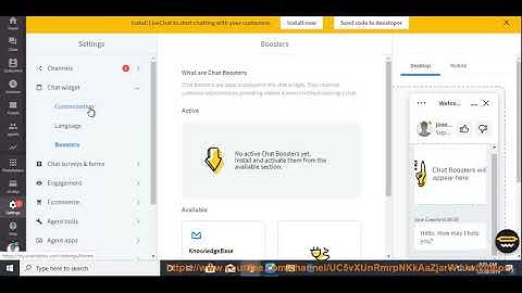 Install LiveChat on Blogspot