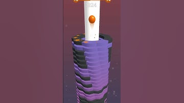 Stack Ball Blast Through Platforms | stack ball 3d walkthrough Level 13 #mobilegame #games #shorts