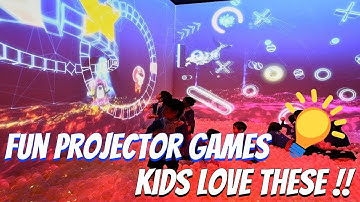 Interactive Projector Games: Ultimate Kids’ Playground Entertainment Experience
