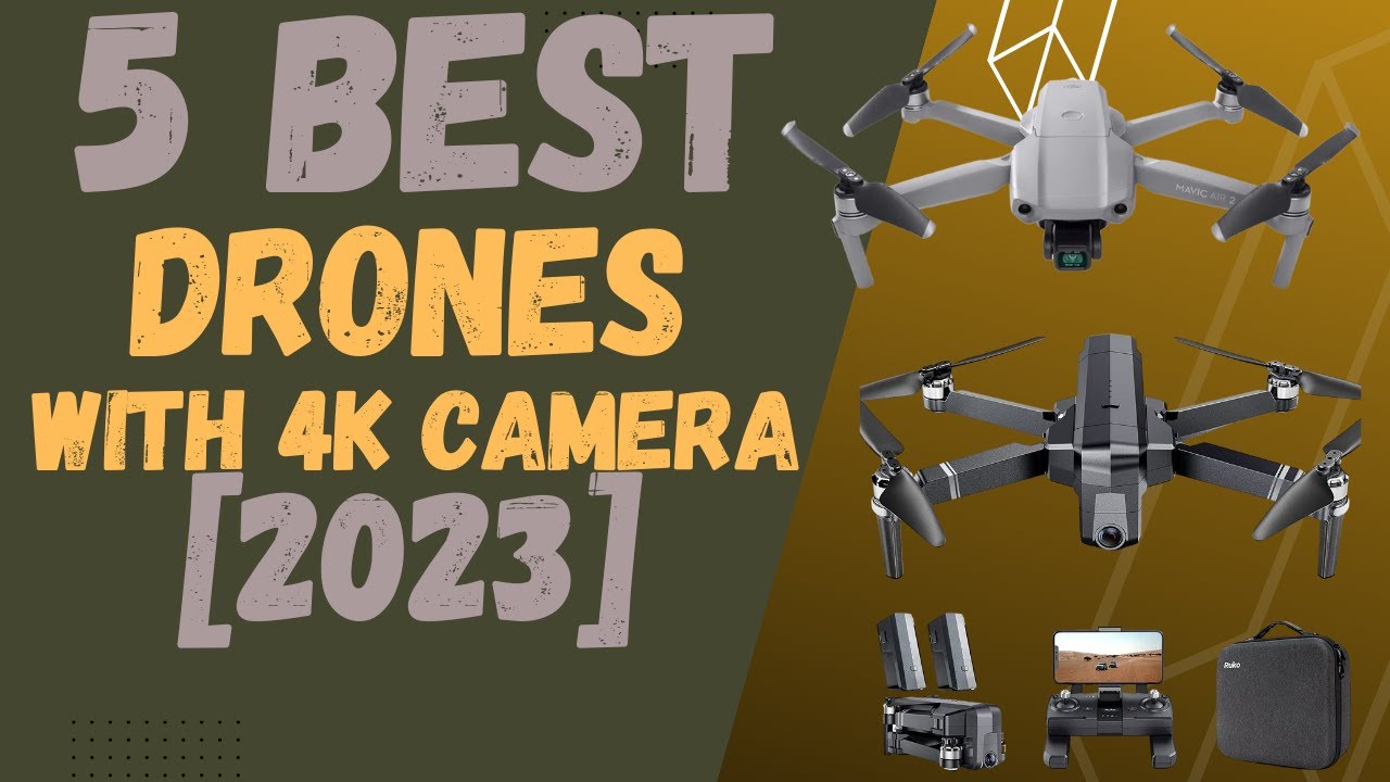 5 Best Drones With 4k Camera 2023 - YouTube