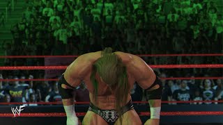 WWE 2K24 AttitudeEra PS5 WWFRawIsWar Big Show vs Triple H
