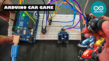 Arduino OLED Car Game 🚗 | SSD1306 + Joystick + Buzzer | Fun DIY Game Project