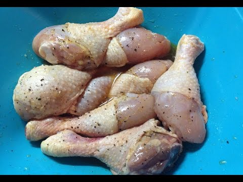 Видео рецепт Шашлык из голени курицы