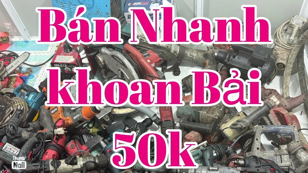 Dọn kho hàng tồn seo hết 150k mài thái pin 5cell rẻ xả hàng tồn máy khoan đồng nát,chỉ 200k 3 con