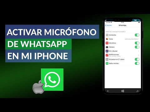 Cómo Activar el Micrófono de WhatsApp en mi iPhone Fácilmente