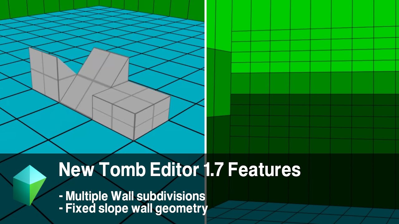 New Tomb Editor 1.7 Features