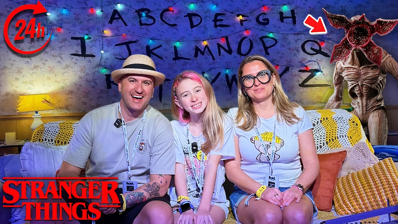 GIORGIA PARTECIPA ALL'EXPERIENCE DI STRANGER THINGS NELLA VITA REALE PER 24 ORE!