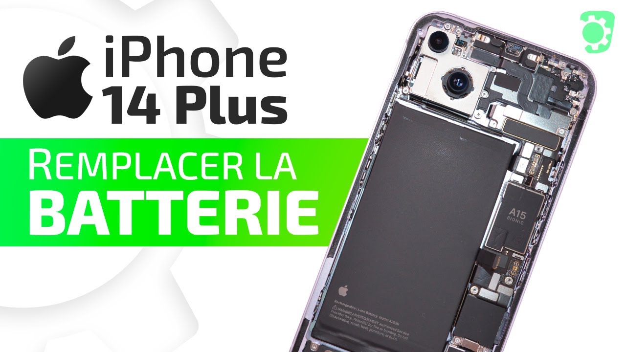 Comment changer la batterie de l'iPhone 14 Plus ? Tuto Bricophone