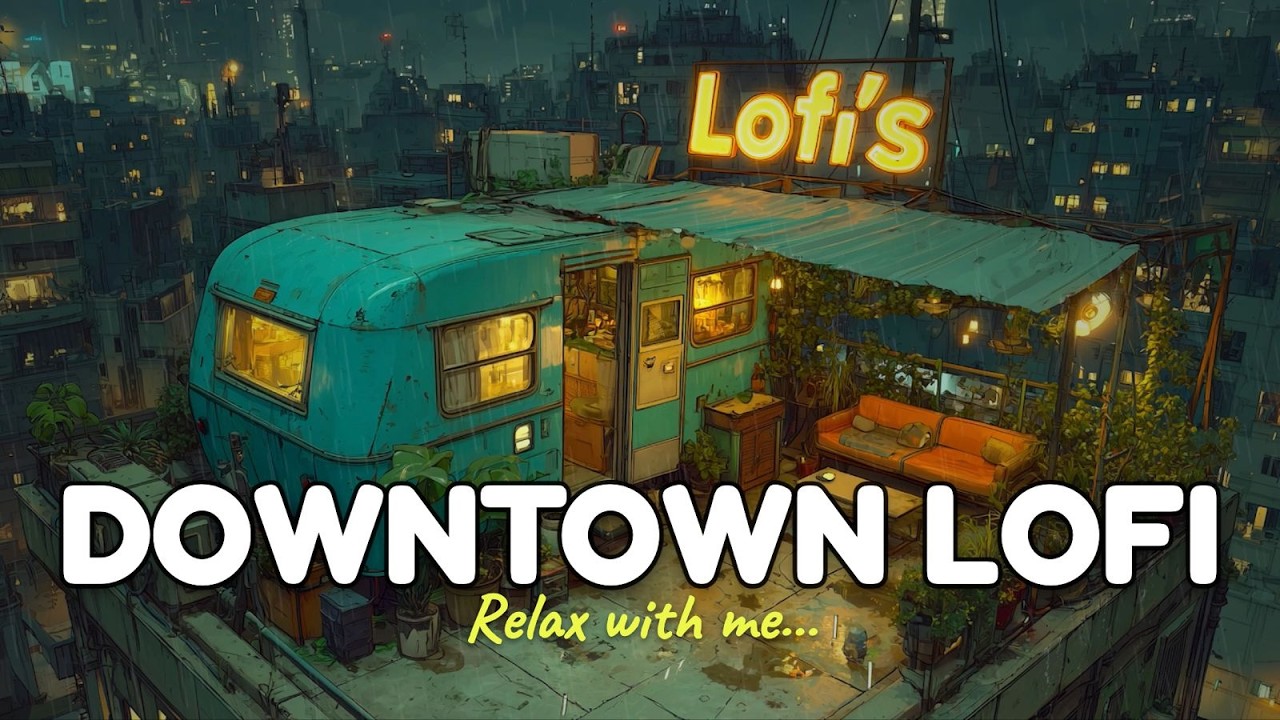 Futuristic Lofi Tokyo | Neon Nights & Beats for Focus and Chill Atmosphere