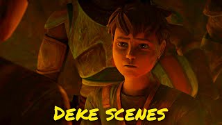 All clone cadet Deke scenes - The Bad Batch