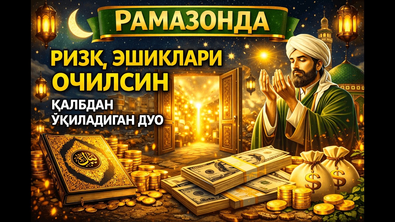КУН ФАЯКУН! Савдо ва дўконлар учун Қуръон ояти, кучли ризқ очувчи ва баракали бизнес