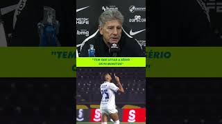 RENATO GAÚCHO DIZ QUE VASCO RELAXOU APÓS ABRIR 2 A 0 SOBRE O PAYSANDU | #shorts | ge.globo
