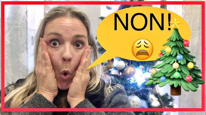 Je fais mon sapin de Noël🎄 et c’est la CATASTROPHE !!!! 😩 (Partie 1)