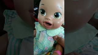 Unboxing part 2, comparing Snackin Sara to other baby alivesdollbabydollvideo babyalivevideo