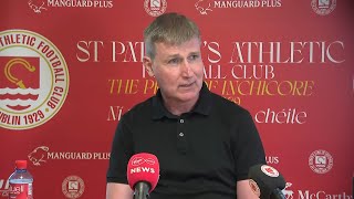 Stephen Kenny emotional on his return to St Pat's
